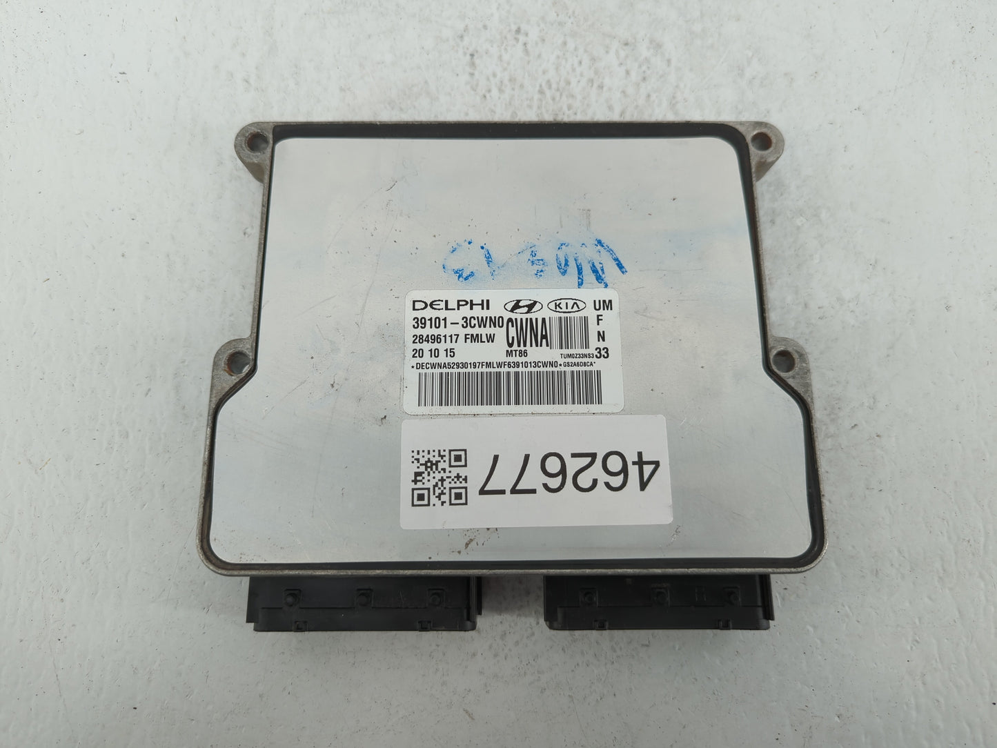 2016-2017 Kia Sorento PCM Engine Control Computer ECU ECM PCU OEM P/N:39101-3CWN0 39111-3CWN0, 39111-3CWN1 Fits Fits 2016 20