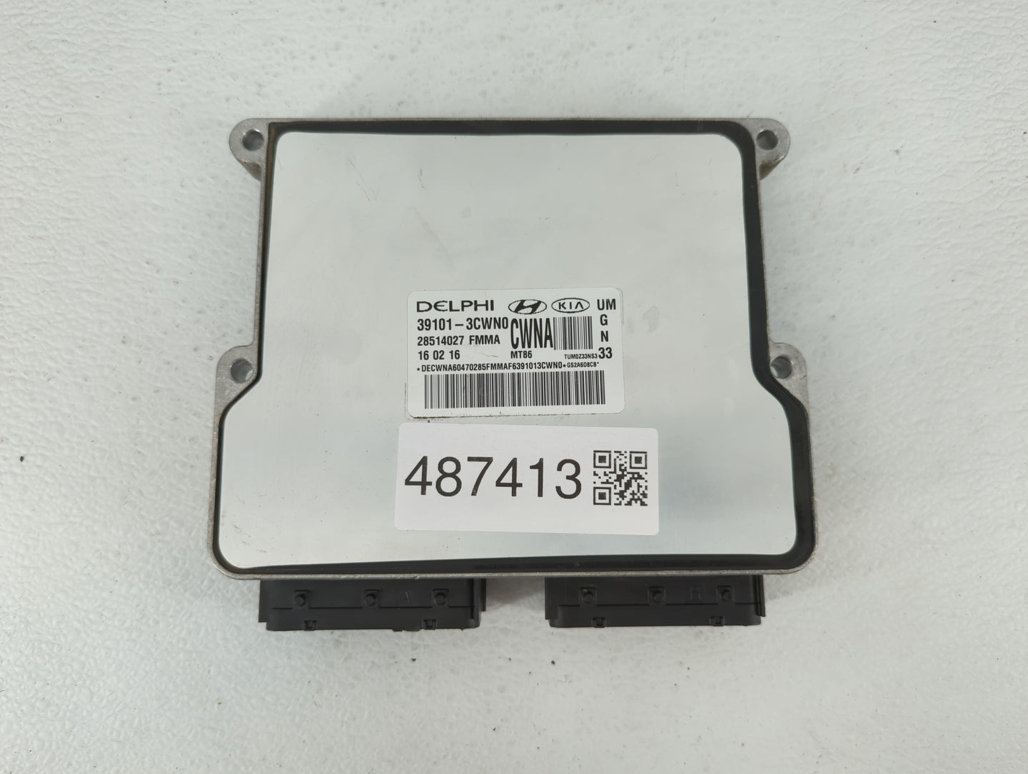 2016-2018 Kia Sorento PCM Engine Control Computer ECU ECM PCU OEM P/N:39101-3CWN0 39111-3CWN0 Fits Fits 2016 2017 2018 OEM U