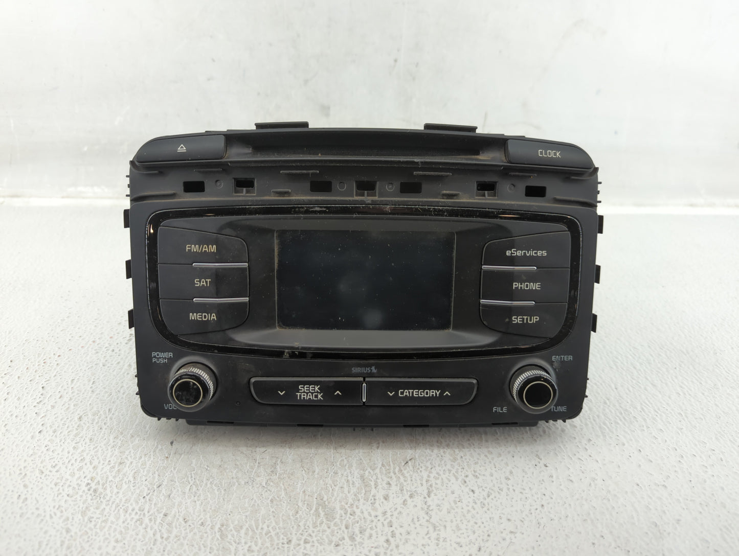 2016-2018 Kia Sorento Radio AM FM Cd Player Receiver Replacement P/N:96160-C6000WK Fits Fits 2016 2017 2018 OEM Used Auto Pa