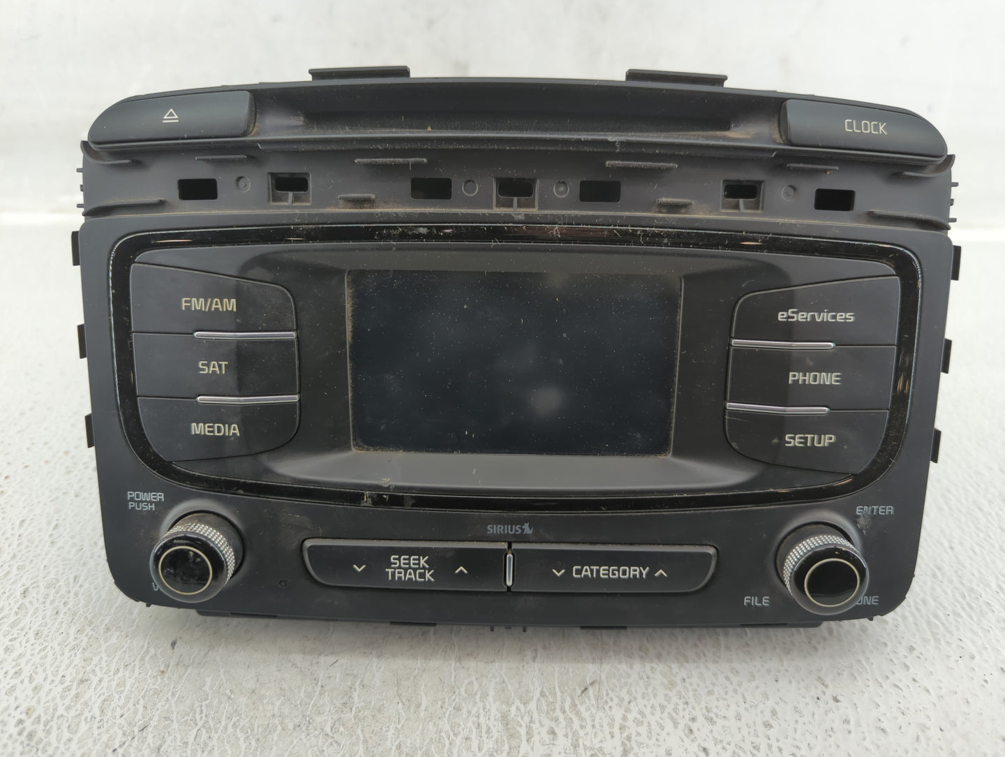 2016-2018 Kia Sorento Radio AM FM Cd Player Receiver Replacement P/N:96160-C6000WK Fits Fits 2016 2017 2018 OEM Used Auto Pa