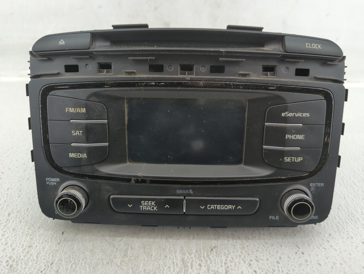 2016-2018 Kia Sorento Radio AM FM Cd Player Receiver Replacement P/N:96160-C6000WK Fits Fits 2016 2017 2018 OEM Used Auto Pa