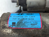 2016-2020 Kia Sorento Car Starter Motor Solenoid OEM P/N:36100-2G210 Fits Fits 2015 2016 2017 2018 2019 2020 OEM Used Auto P