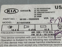 2016 Kia Sorento Radio AM FM Cd Player Receiver Replacement P/N:96160-C6300WK Fits OEM Used Auto Parts - Oemusedautoparts1.c
