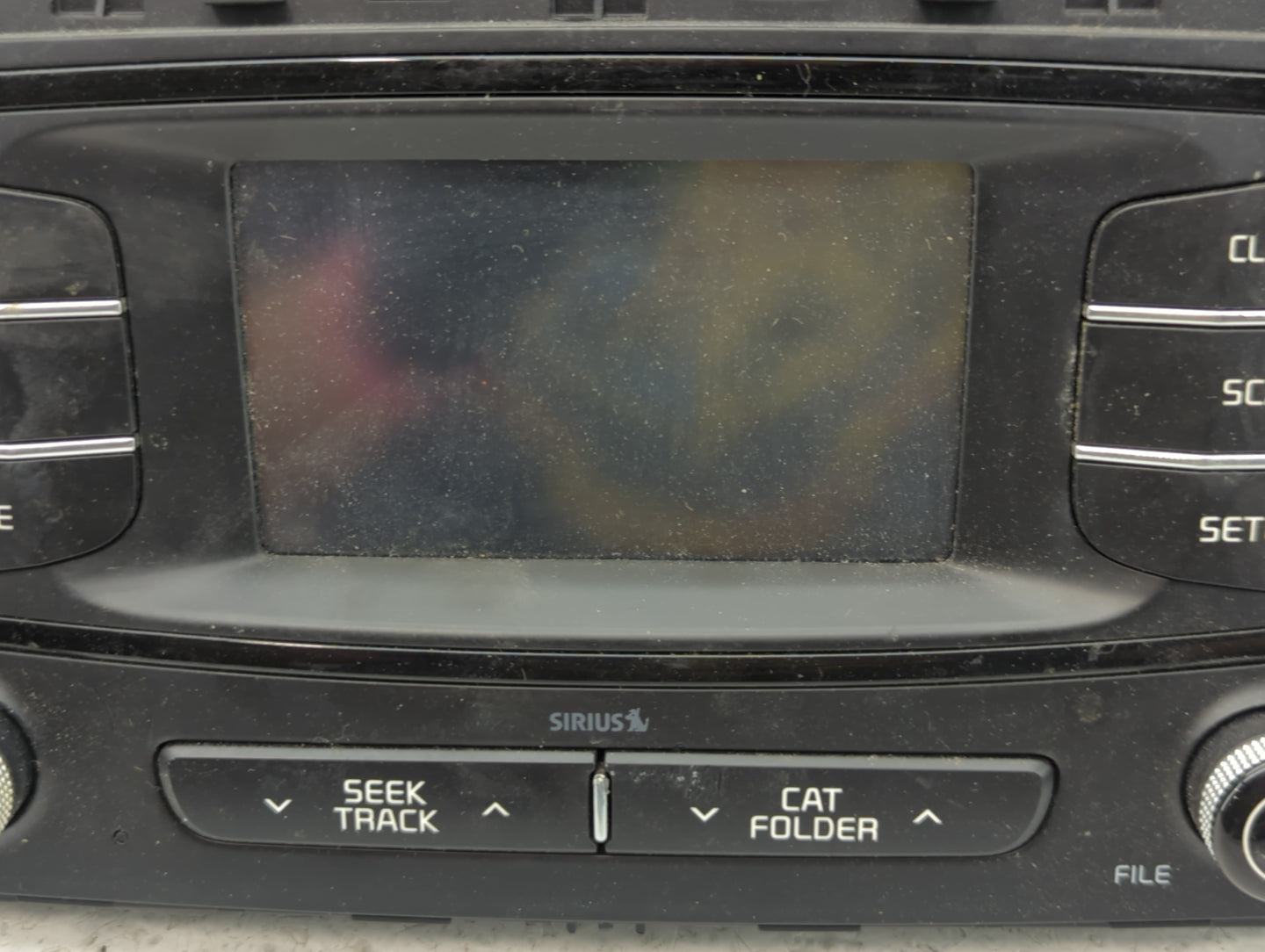 2016-2018 Kia Sorento Radio AM FM Cd Player Receiver Replacement P/N:96180-C6000WK Fits Fits 2016 2017 2018 OEM Used Auto Pa