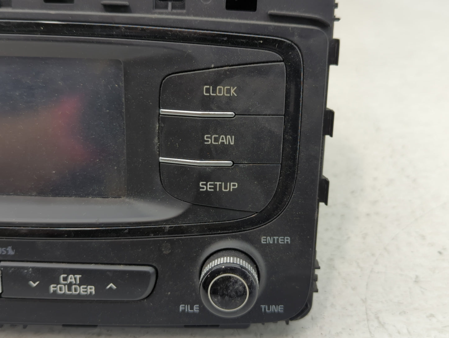 2016-2018 Kia Sorento Radio AM FM Cd Player Receiver Replacement P/N:96180-C6000WK Fits Fits 2016 2017 2018 OEM Used Auto Pa