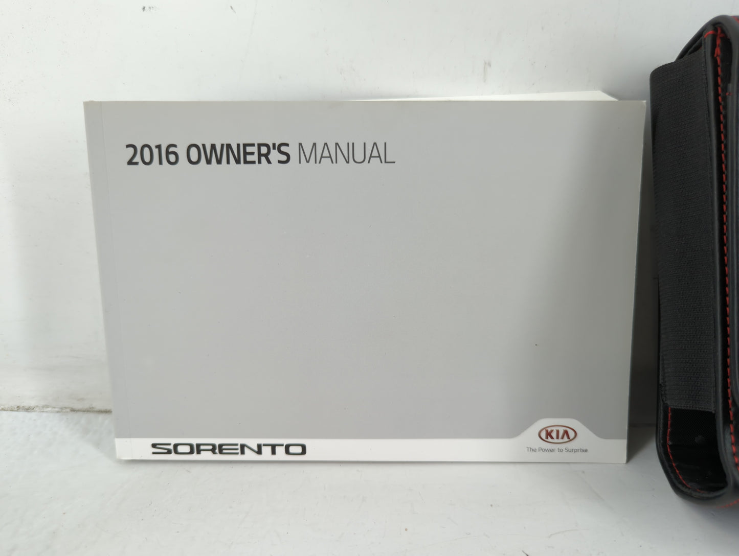 2016 Kia Sorento Owners Manual Book Guide P/N:GX55-EU54D OEM Used Auto Parts - Oemusedautoparts1.com