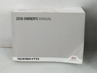 2016 Kia Sorento Owners Manual Book Guide P/N:GXG5-EU5OH OEM Used Auto Parts - Oemusedautoparts1.com