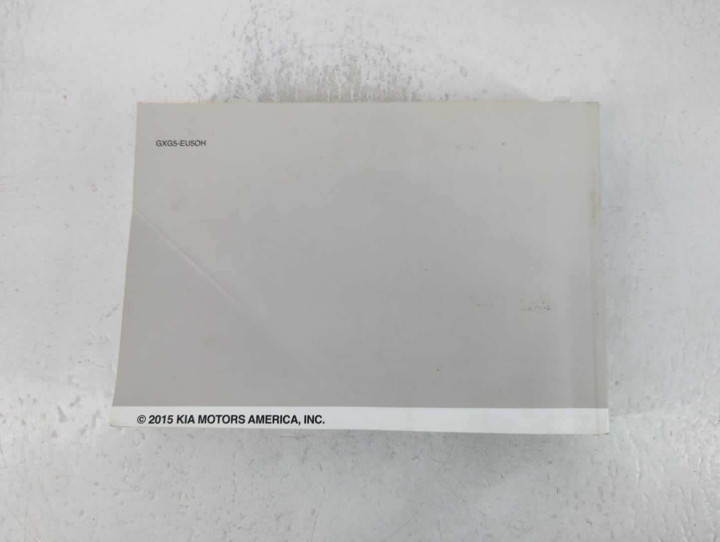 2016 Kia Sorento Owners Manual Book Guide P/N:GXG5-EU5OH OEM Used Auto Parts - Oemusedautoparts1.com
