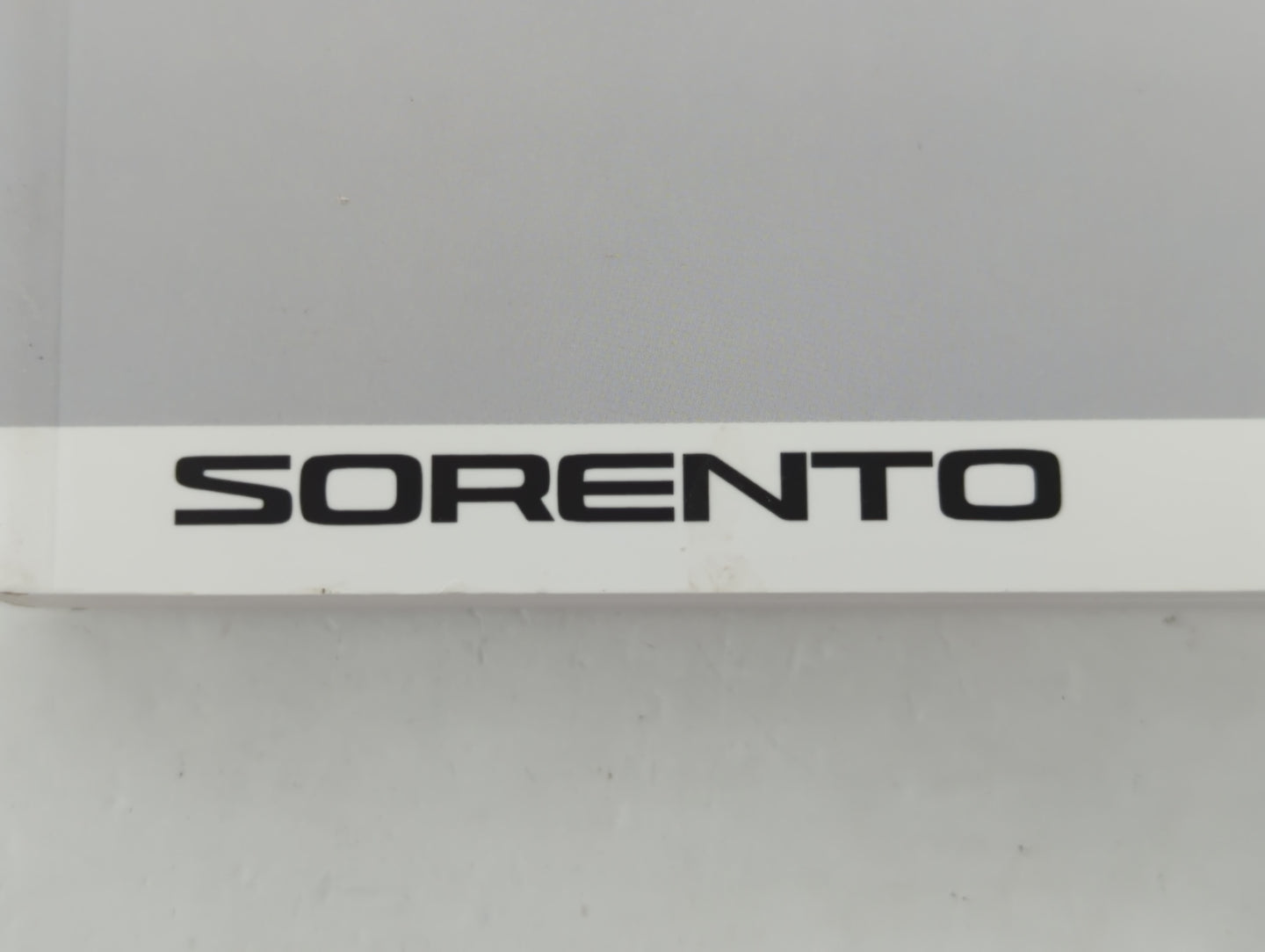 2016 Kia Sorento Owners Manual Book Guide P/N:GXG1-EC59FE OEM Used Auto Parts - Oemusedautoparts1.com