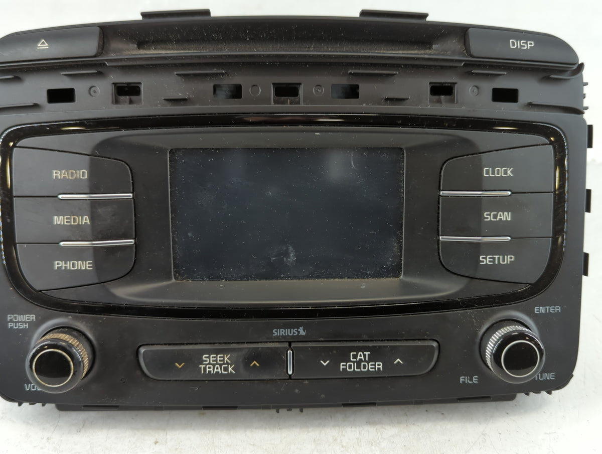 2016-2018 Kia Sorento Am Fm Cd Player Radio Receiver 729855 - Oemusedautoparts1.com