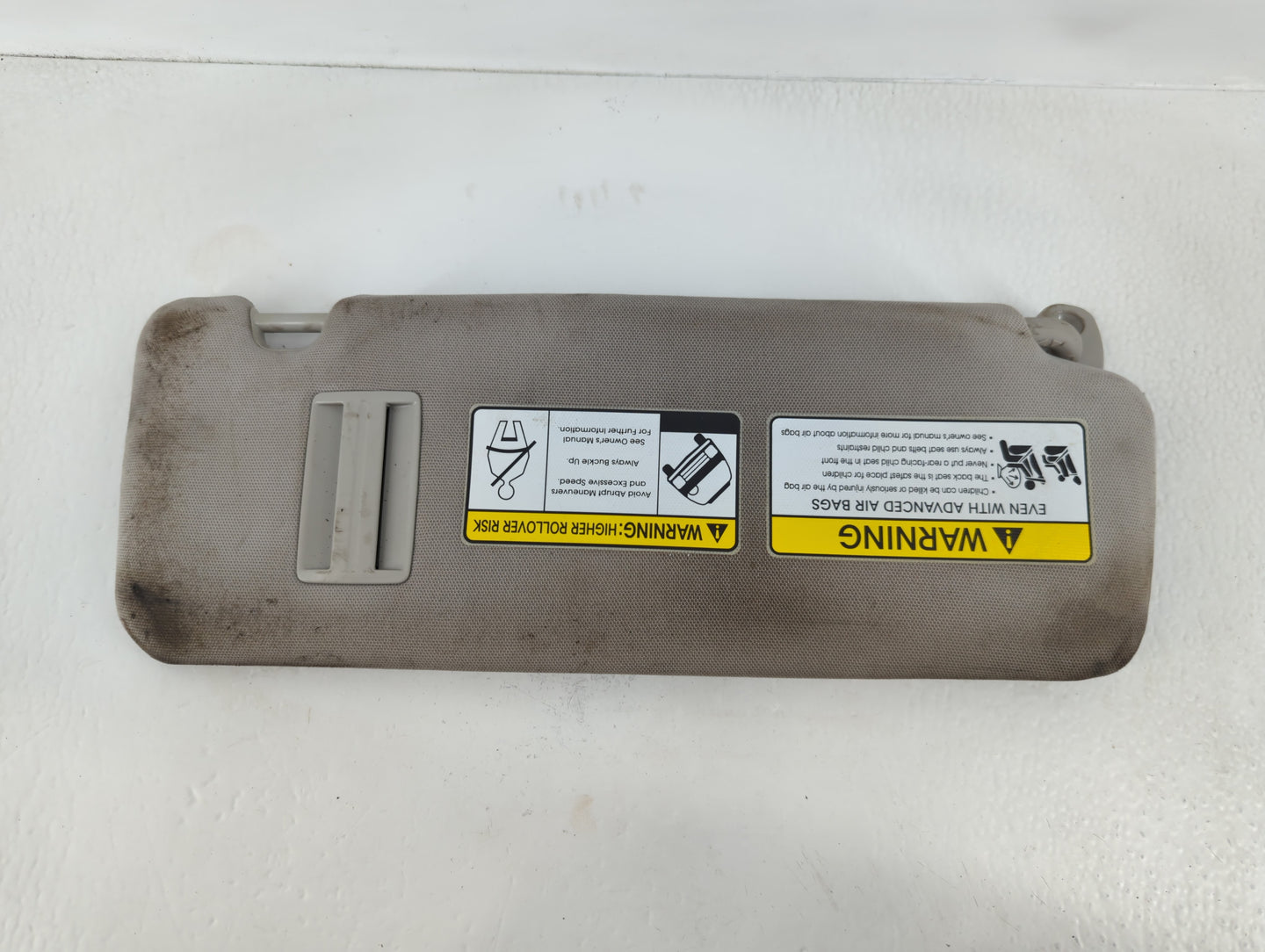 2016-2020 Kia Sorento Sun Visor Shade Replacement Driver Left Mirror Fits Fits 2016 2017 2018 2019 2020 OEM Used Auto Parts 
