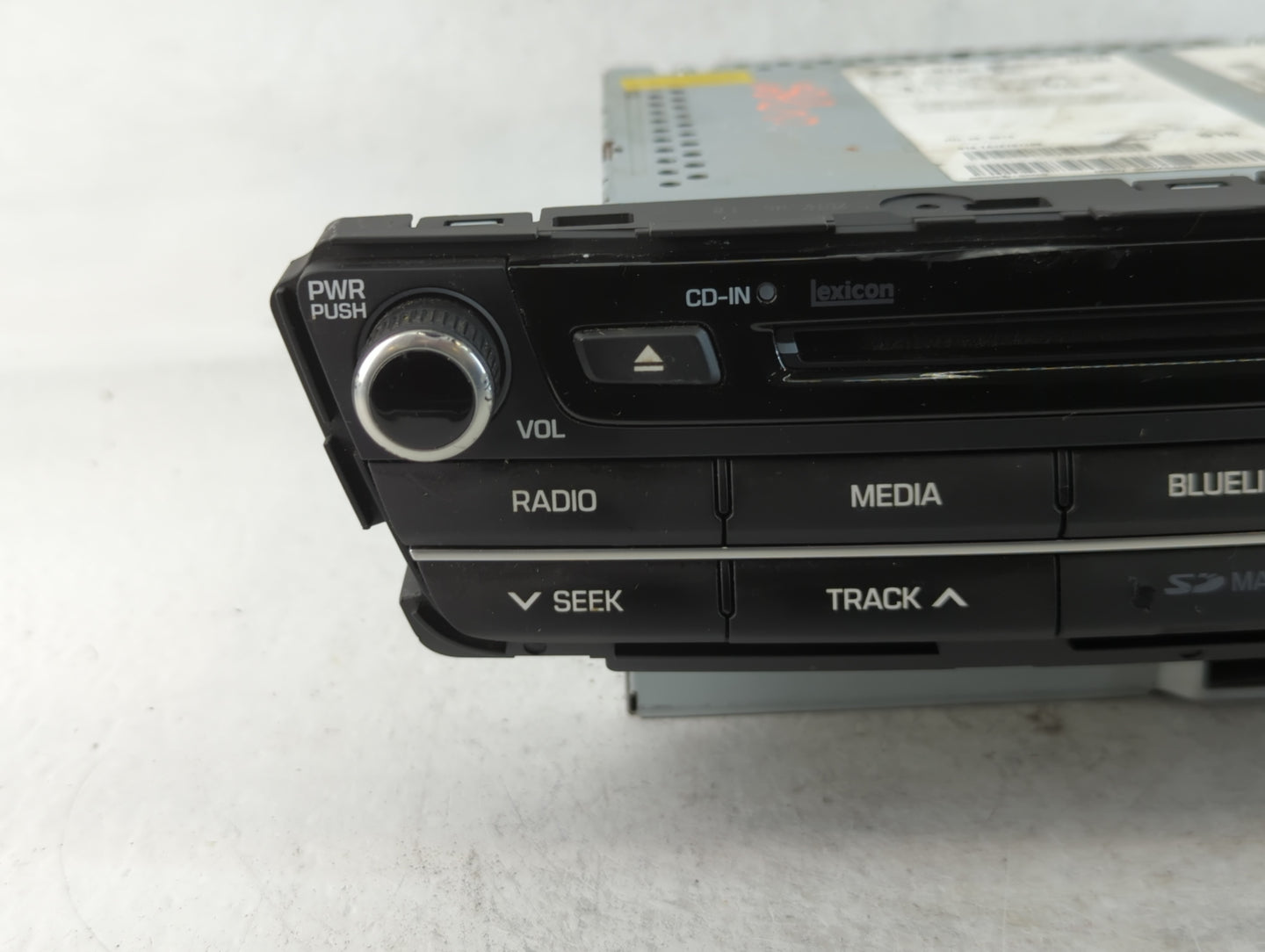 2016-2018 Kia Sorento Radio AM FM Cd Player Receiver Replacement P/N:96560-B14264X Fits Fits 2016 2017 2018 OEM Used Auto Pa