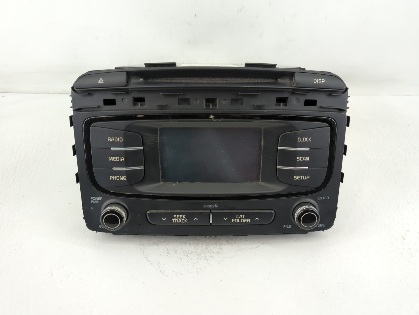 2016-2018 Kia Sorento Radio AM FM Cd Player Receiver Replacement P/N:96180-C6000WK Fits Fits 2016 2017 2018 OEM Used Auto Pa