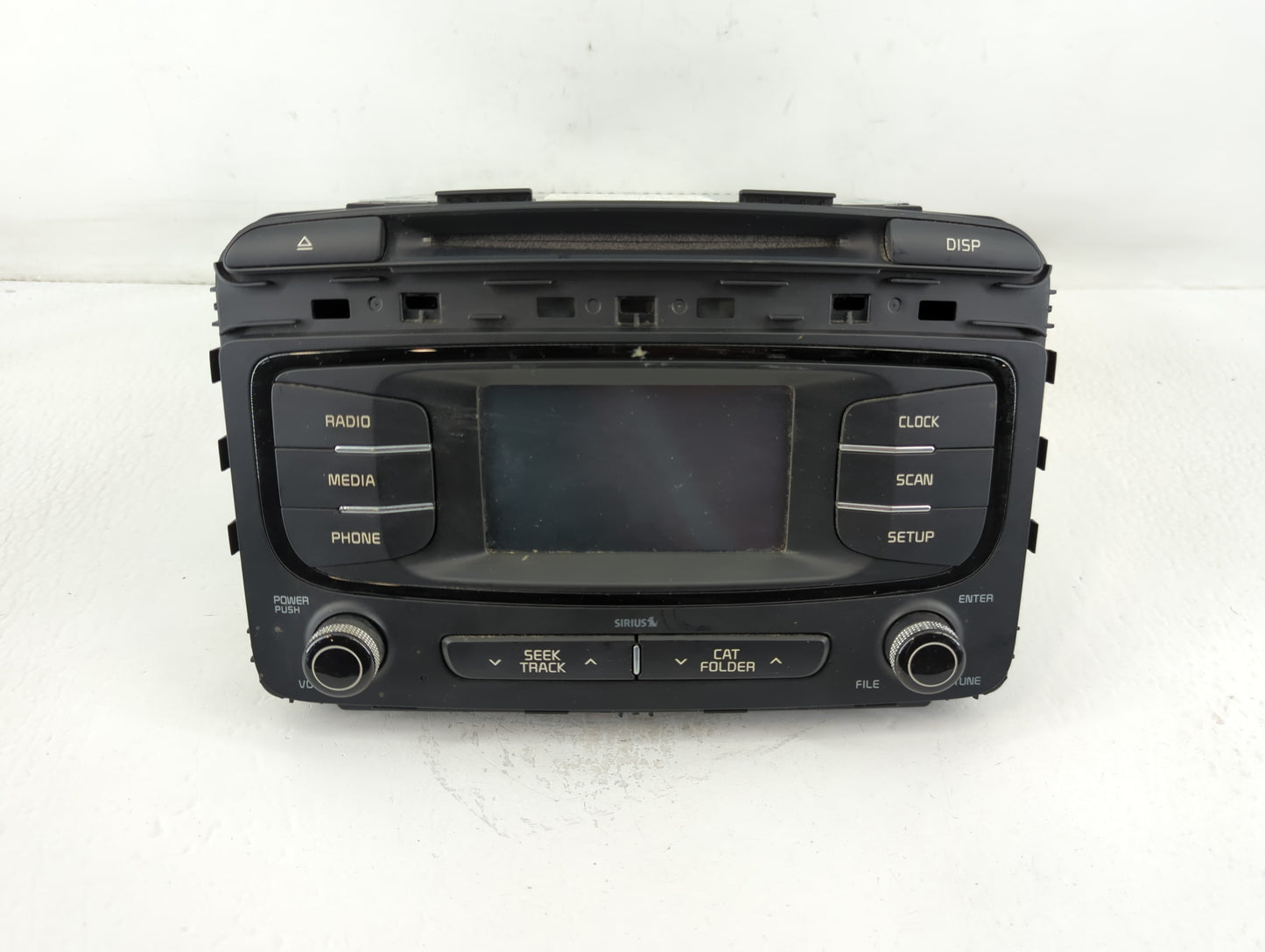 2016-2018 Kia Sorento Radio AM FM Cd Player Receiver Replacement P/N:96180-C6000WK Fits Fits 2016 2017 2018 OEM Used Auto Pa