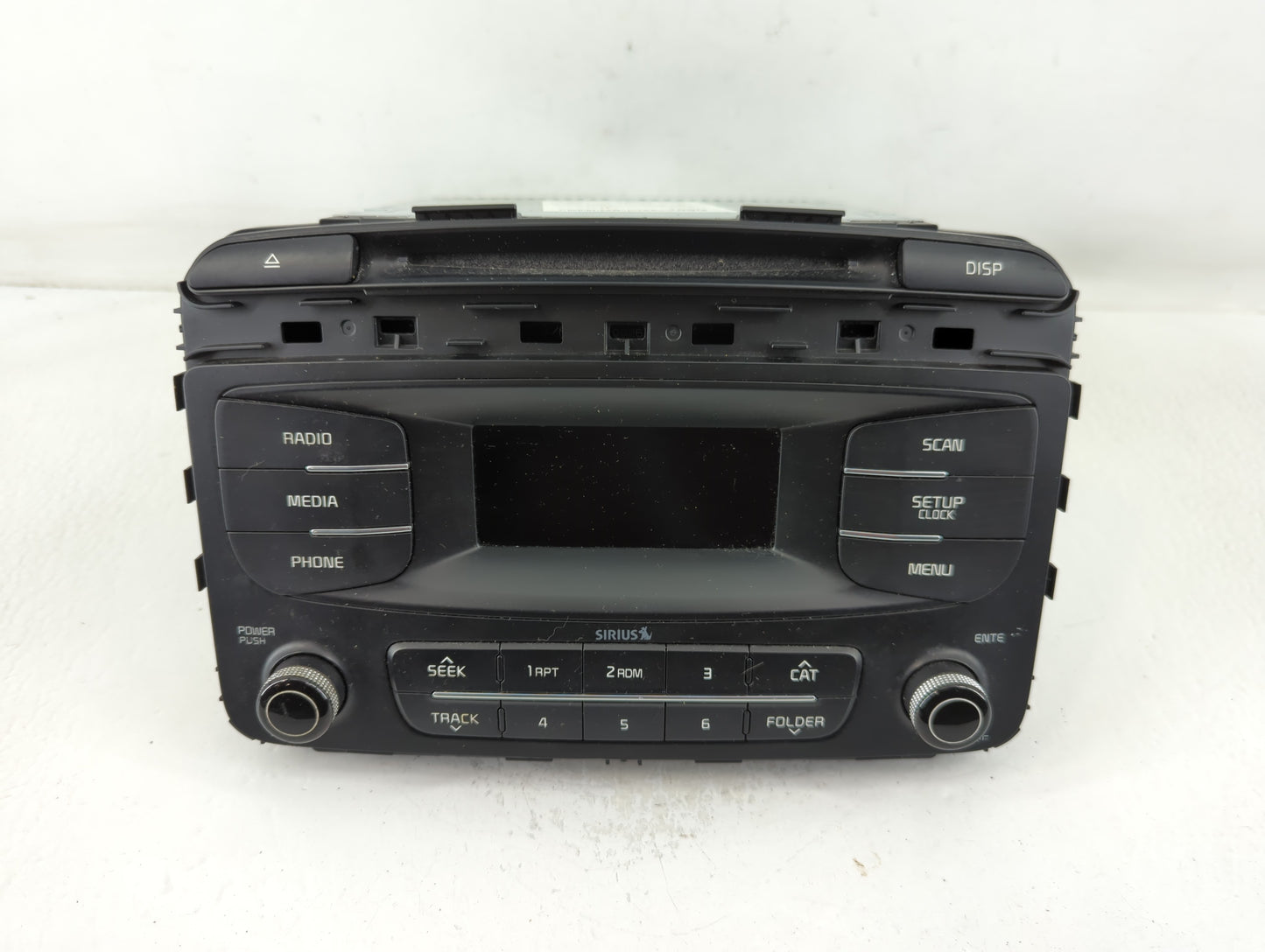 2016-2018 Kia Sorento Radio AM FM Cd Player Receiver Replacement P/N:96160-C6000WK Fits Fits 2016 2017 2018 OEM Used Auto Pa