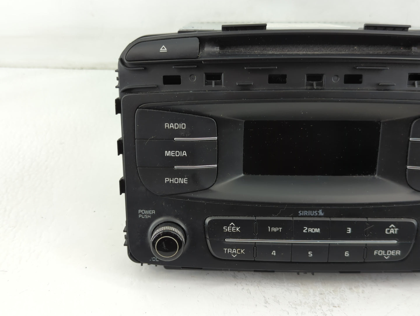 2016-2018 Kia Sorento Radio AM FM Cd Player Receiver Replacement P/N:96160-C6000WK Fits Fits 2016 2017 2018 OEM Used Auto Pa