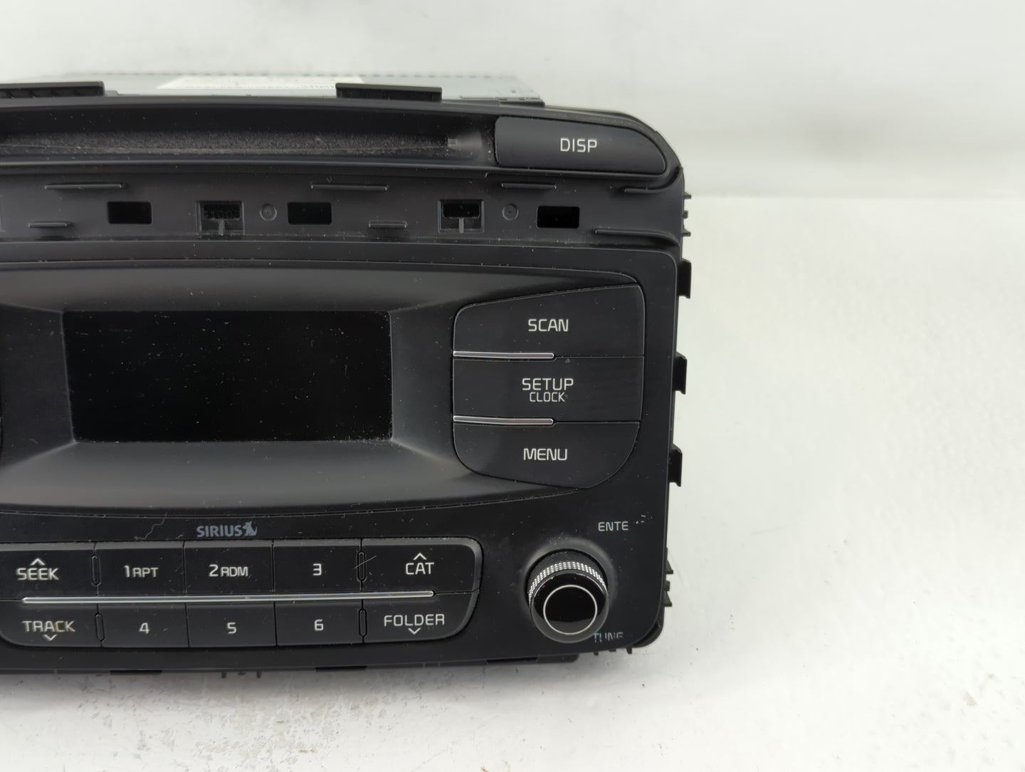 2016-2018 Kia Sorento Radio AM FM Cd Player Receiver Replacement P/N:96160-C6000WK Fits Fits 2016 2017 2018 OEM Used Auto Pa