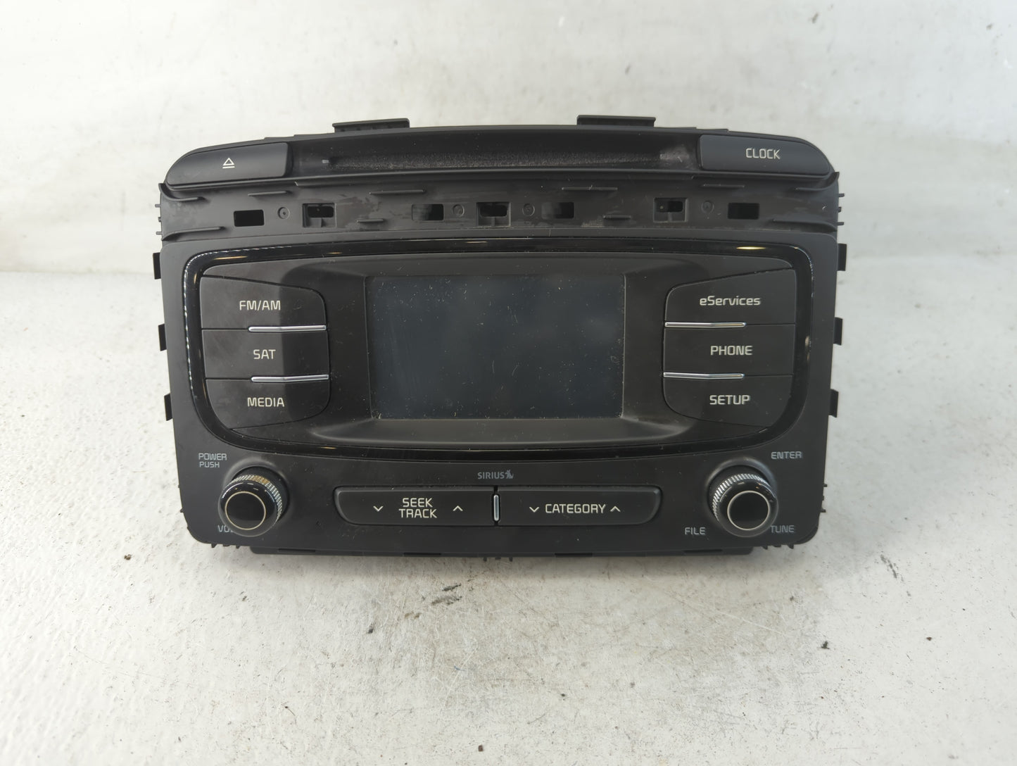 2016-2018 Kia Sorento Radio AM FM Cd Player Receiver Replacement P/N:96160-C6000WK Fits Fits 2016 2017 2018 OEM Used Auto Pa