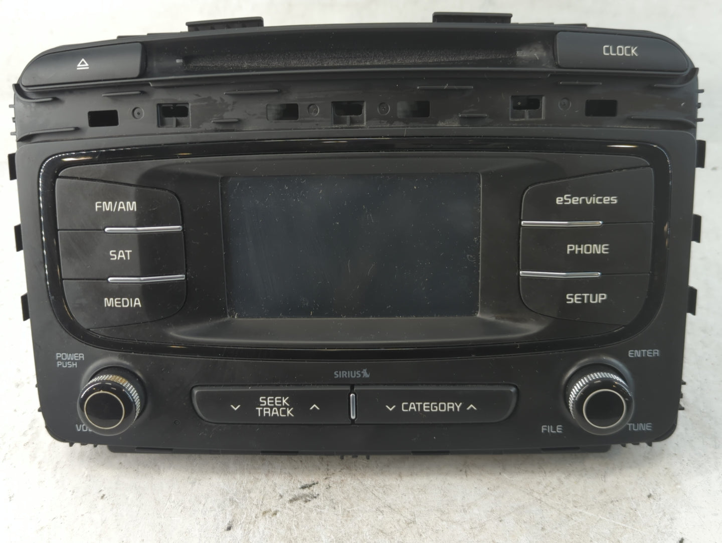 2016-2018 Kia Sorento Radio AM FM Cd Player Receiver Replacement P/N:96160-C6000WK Fits Fits 2016 2017 2018 OEM Used Auto Pa