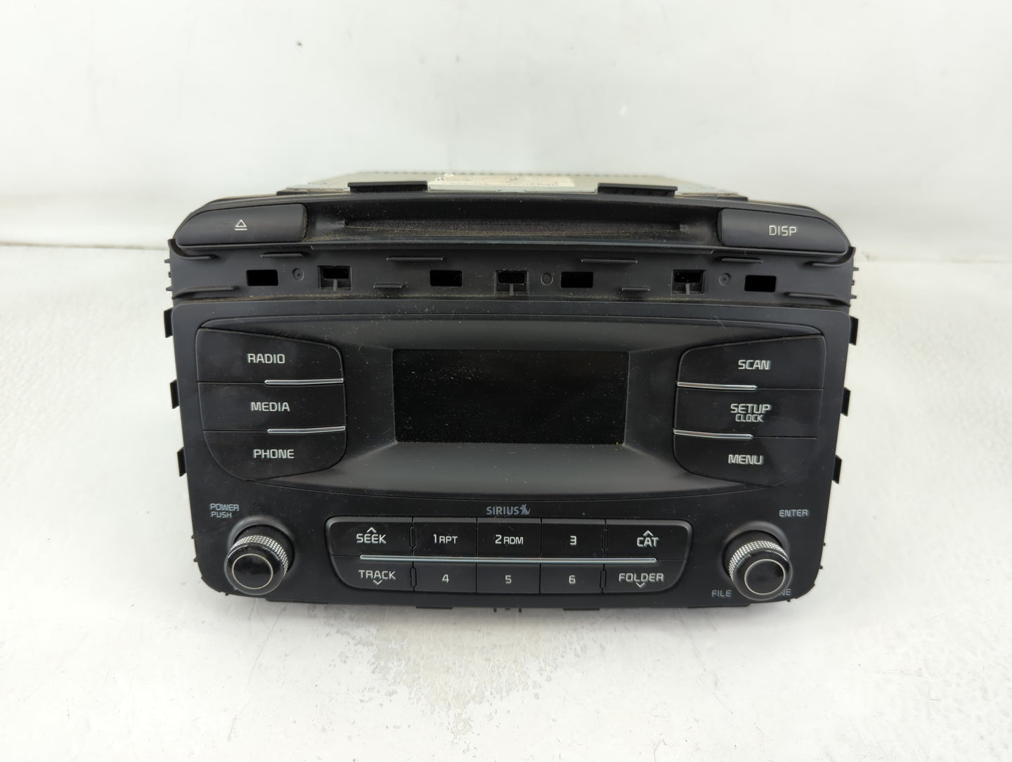 2016-2018 Kia Sorento Radio AM FM Cd Player Receiver Replacement P/N:96170-C6000WK Fits Fits 2016 2017 2018 OEM Used Auto Pa