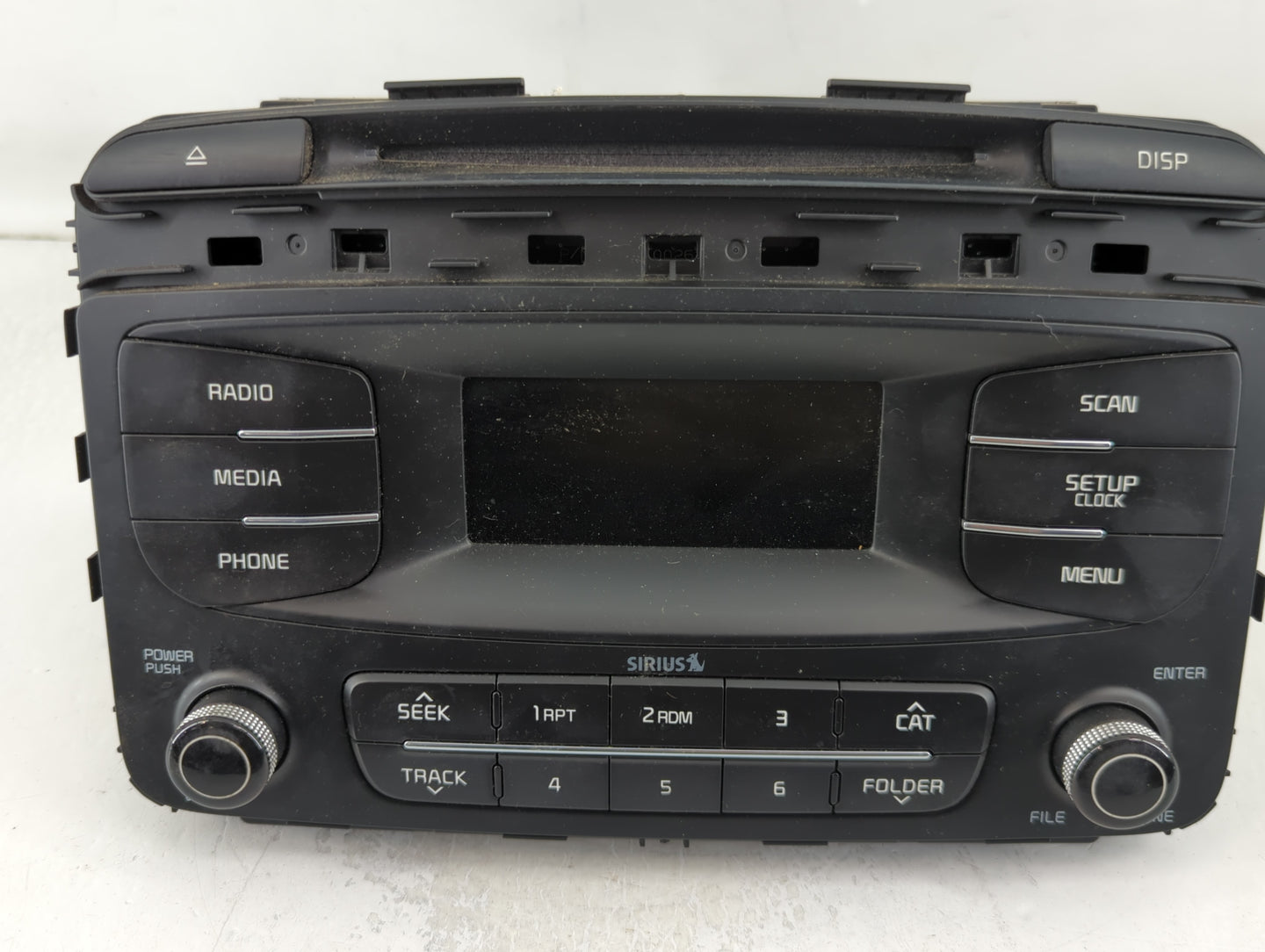 2016-2018 Kia Sorento Radio AM FM Cd Player Receiver Replacement P/N:96170-C6000WK Fits Fits 2016 2017 2018 OEM Used Auto Pa