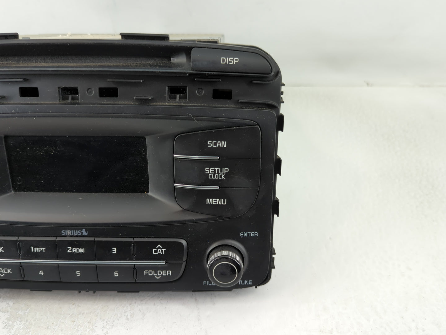 2016-2018 Kia Sorento Radio AM FM Cd Player Receiver Replacement P/N:96170-C6000WK Fits Fits 2016 2017 2018 OEM Used Auto Pa