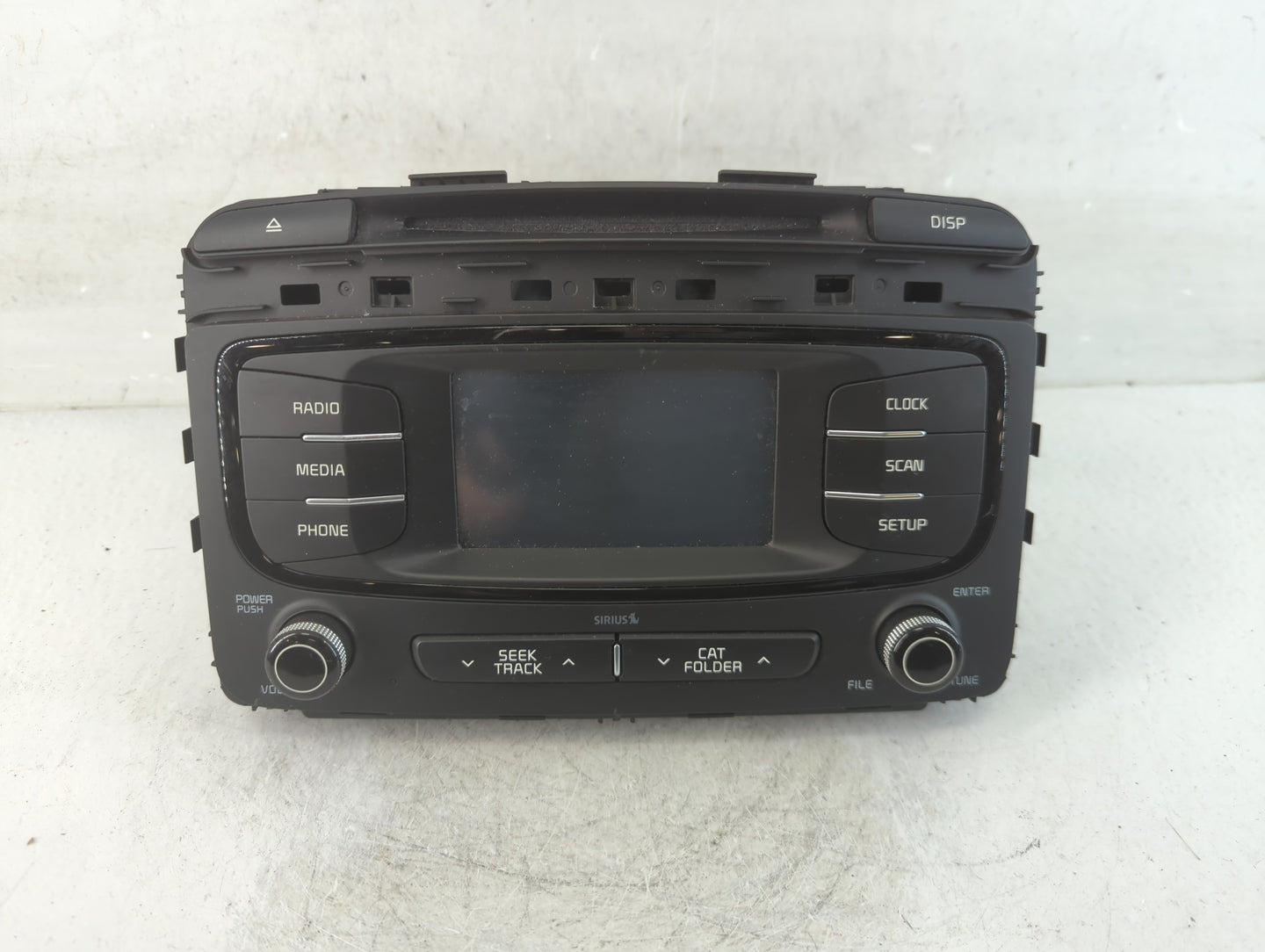 2016-2018 Kia Sorento Radio AM FM Cd Player Receiver Replacement P/N:96180-C6000WK Fits Fits 2016 2017 2018 OEM Used Auto Pa
