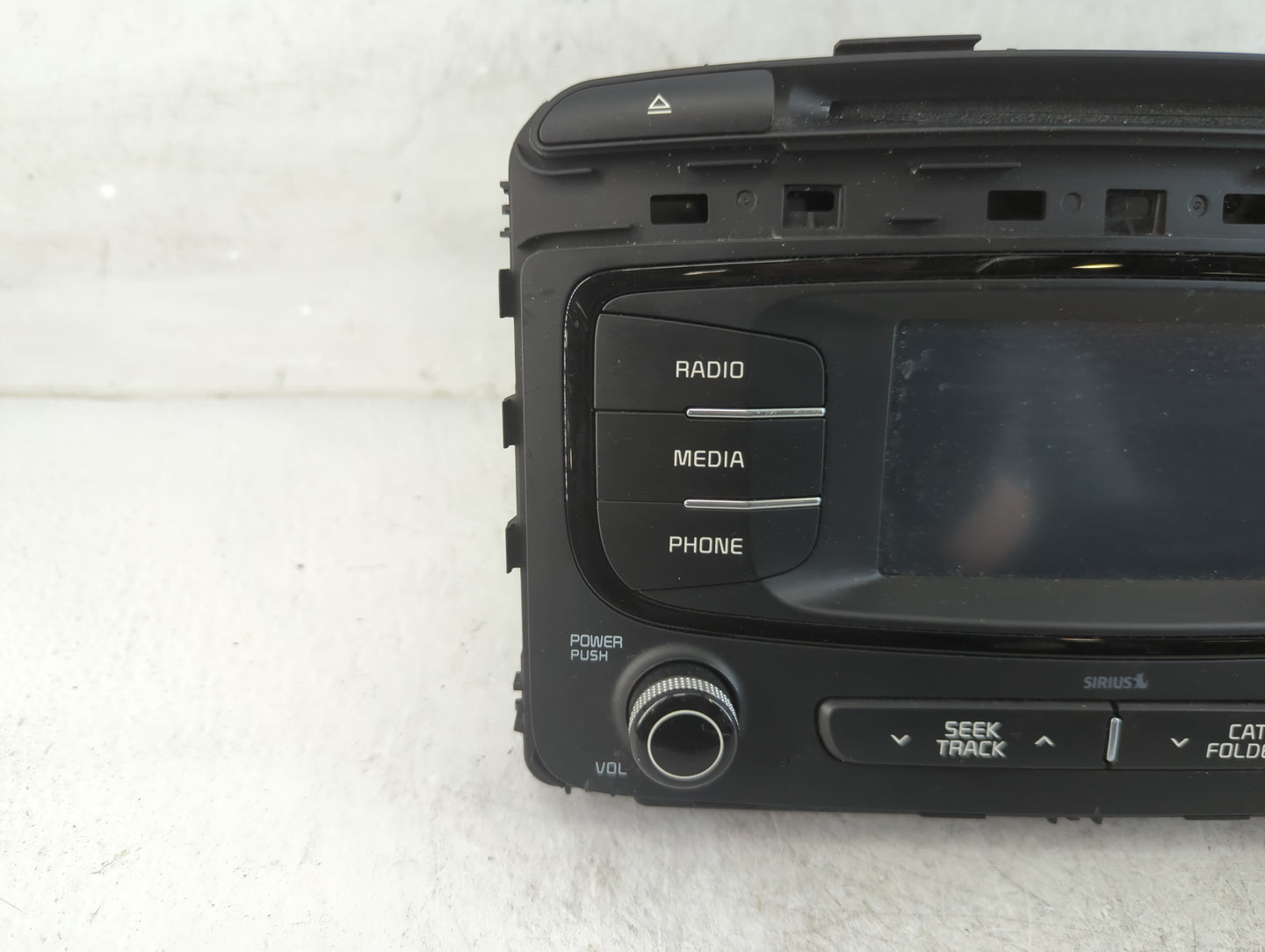 2016-2018 Kia Sorento Radio AM FM Cd Player Receiver Replacement P/N:96180-C6000WK Fits Fits 2016 2017 2018 OEM Used Auto Pa