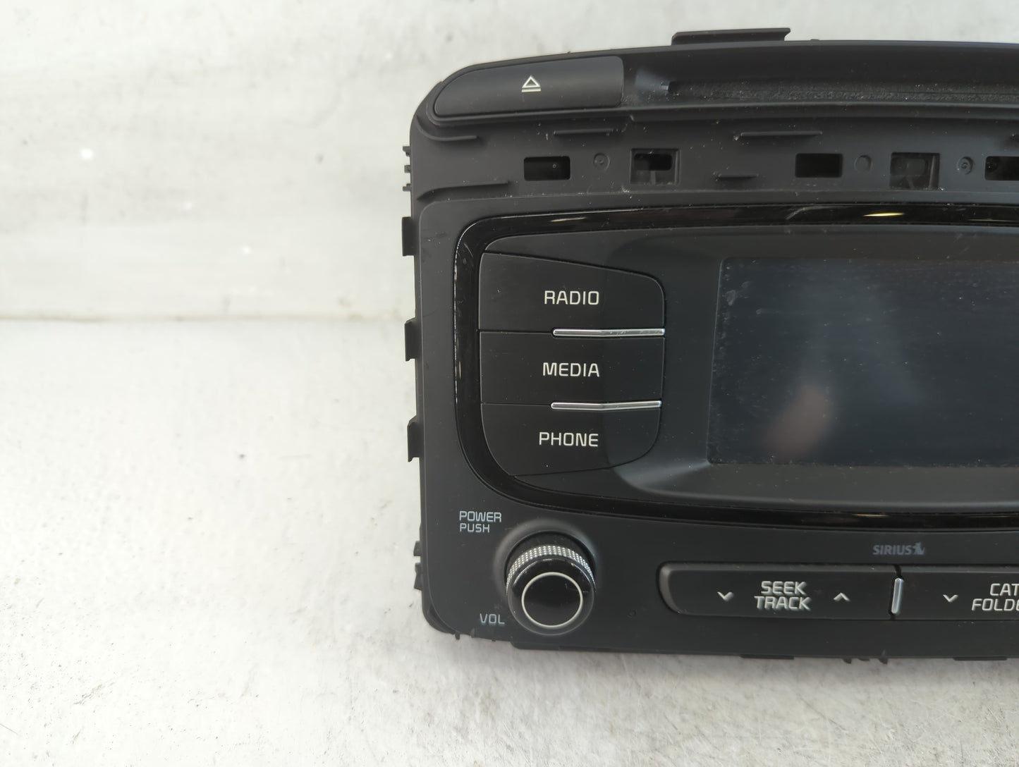 2016-2018 Kia Sorento Radio AM FM Cd Player Receiver Replacement P/N:96180-C6000WK Fits Fits 2016 2017 2018 OEM Used Auto Pa