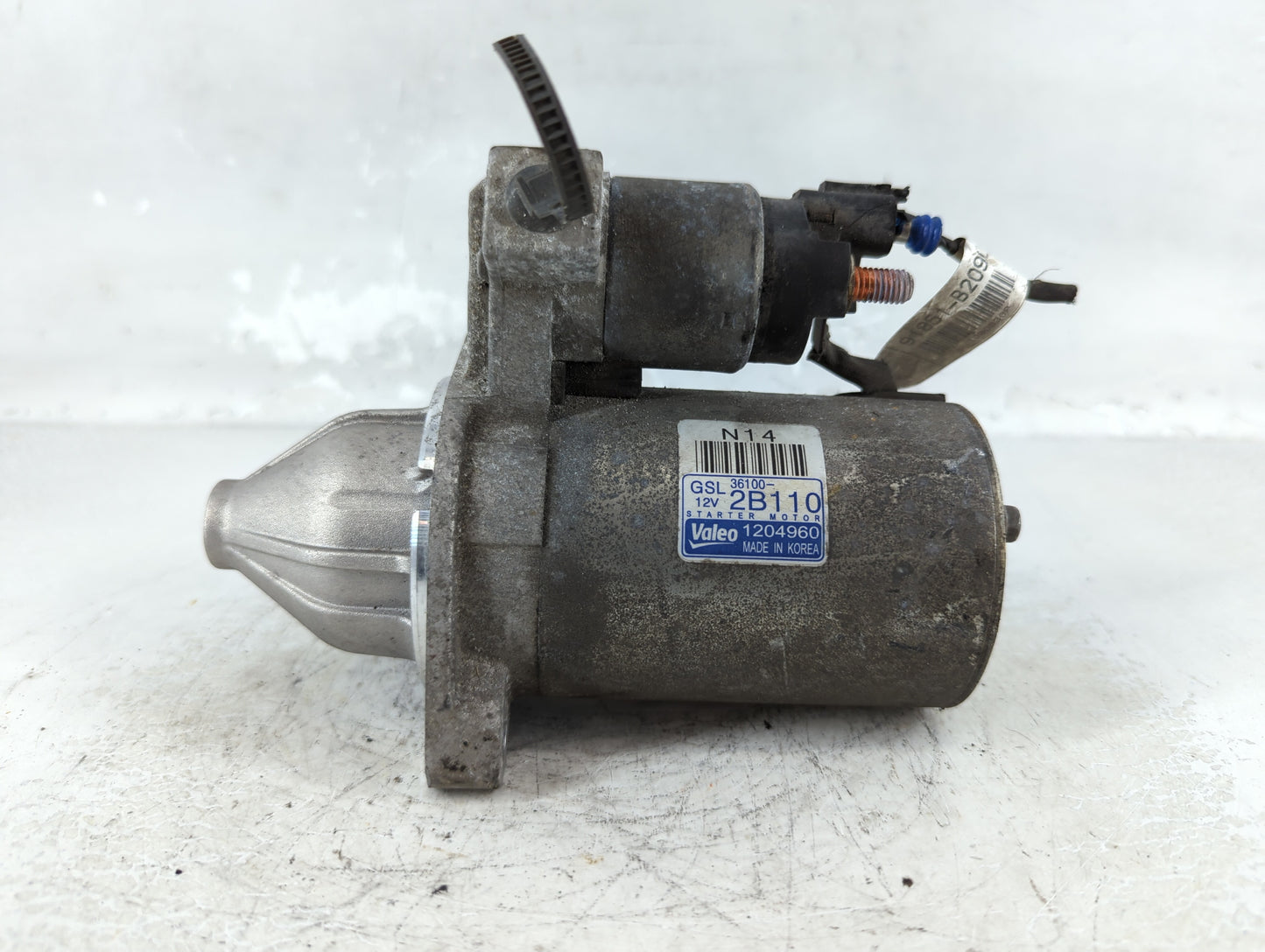 2014-2019 Kia Soul Car Starter Motor Solenoid OEM P/N:1204960 36100-2B110 Fits Fits 2014 2015 2016 2017 2018 2019 OEM Used A