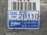 2014-2019 Kia Soul Car Starter Motor Solenoid OEM P/N:1204960 36100-2B110 Fits Fits 2014 2015 2016 2017 2018 2019 OEM Used A
