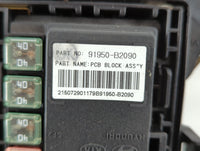 2016 Kia Soul Fusebox Fuse Box Panel Relay Module P/N:91950-B2090 91950-B2280 Fits OEM Used Auto Parts - Oemusedautoparts1.c