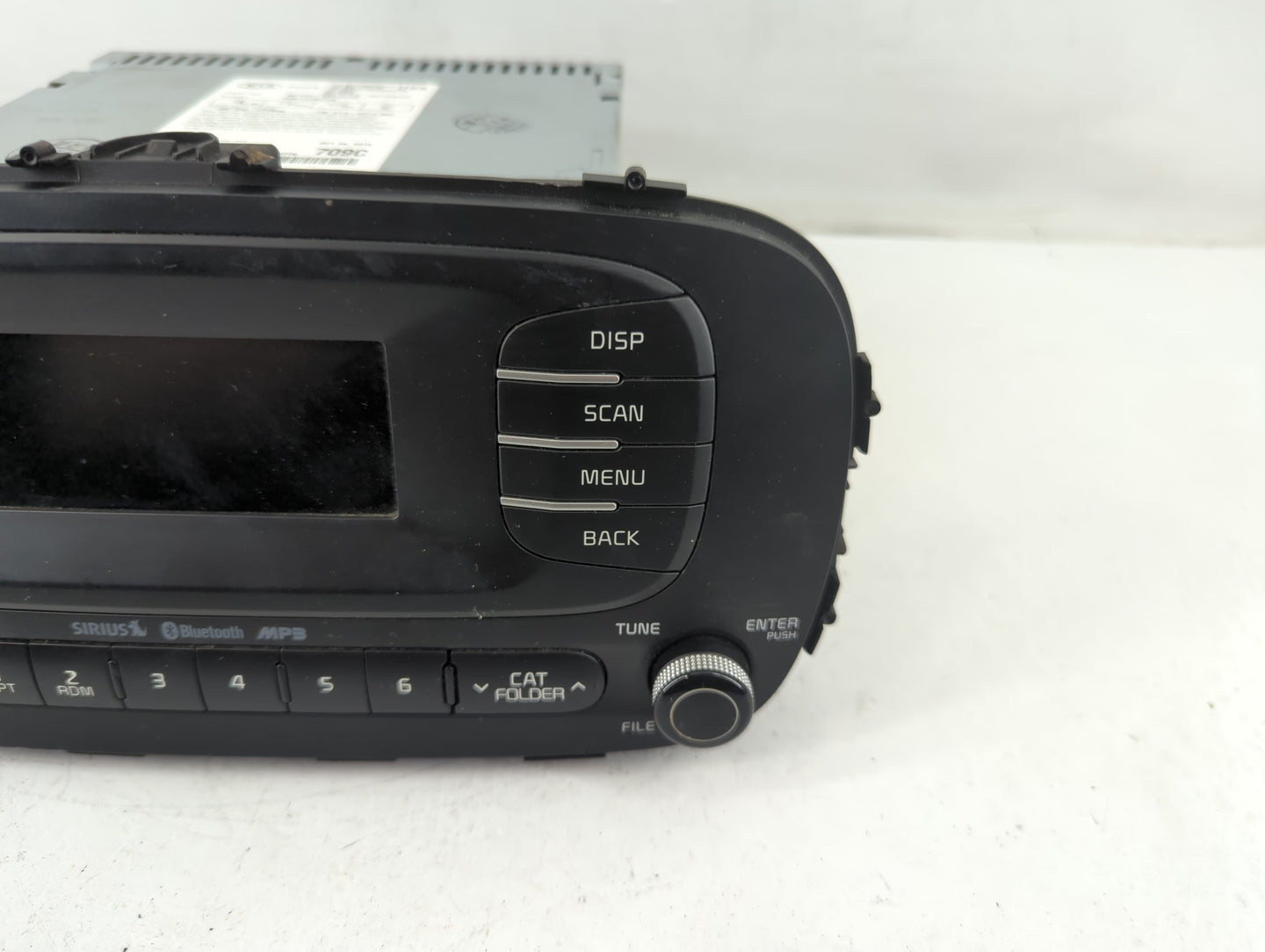 2014-2016 Kia Soul Radio AM FM Cd Player Receiver Replacement P/N:96170-B2090CA Fits Fits 2014 2015 2016 OEM Used Auto Parts