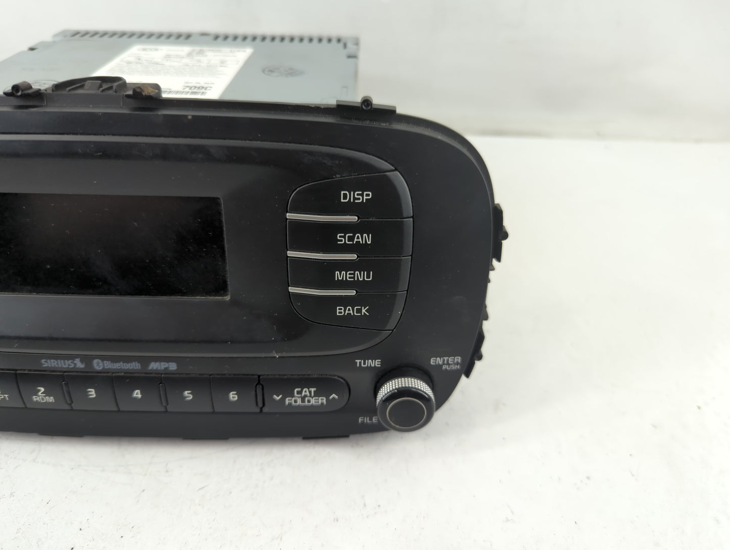 2014-2016 Kia Soul Radio AM FM Cd Player Receiver Replacement P/N:96170-B2090CA Fits Fits 2014 2015 2016 OEM Used Auto Parts
