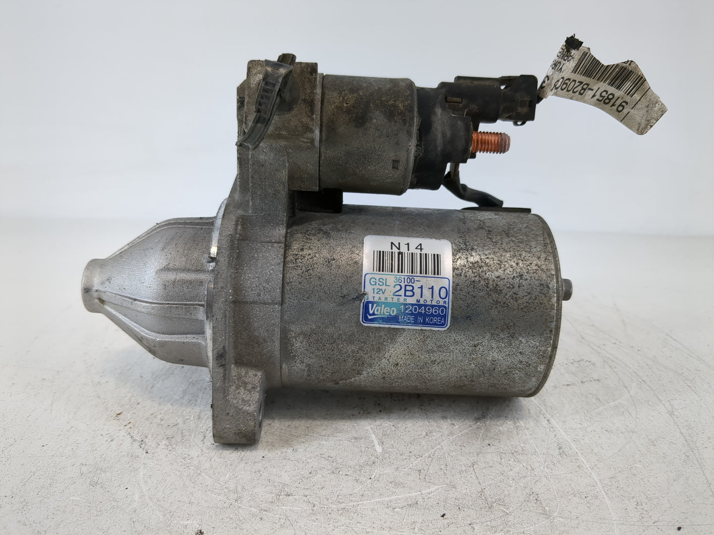 2014-2019 Kia Soul Car Starter Motor Solenoid OEM P/N:36100-2B110 Fits Fits 2014 2015 2016 2017 2018 2019 OEM Used Auto Part