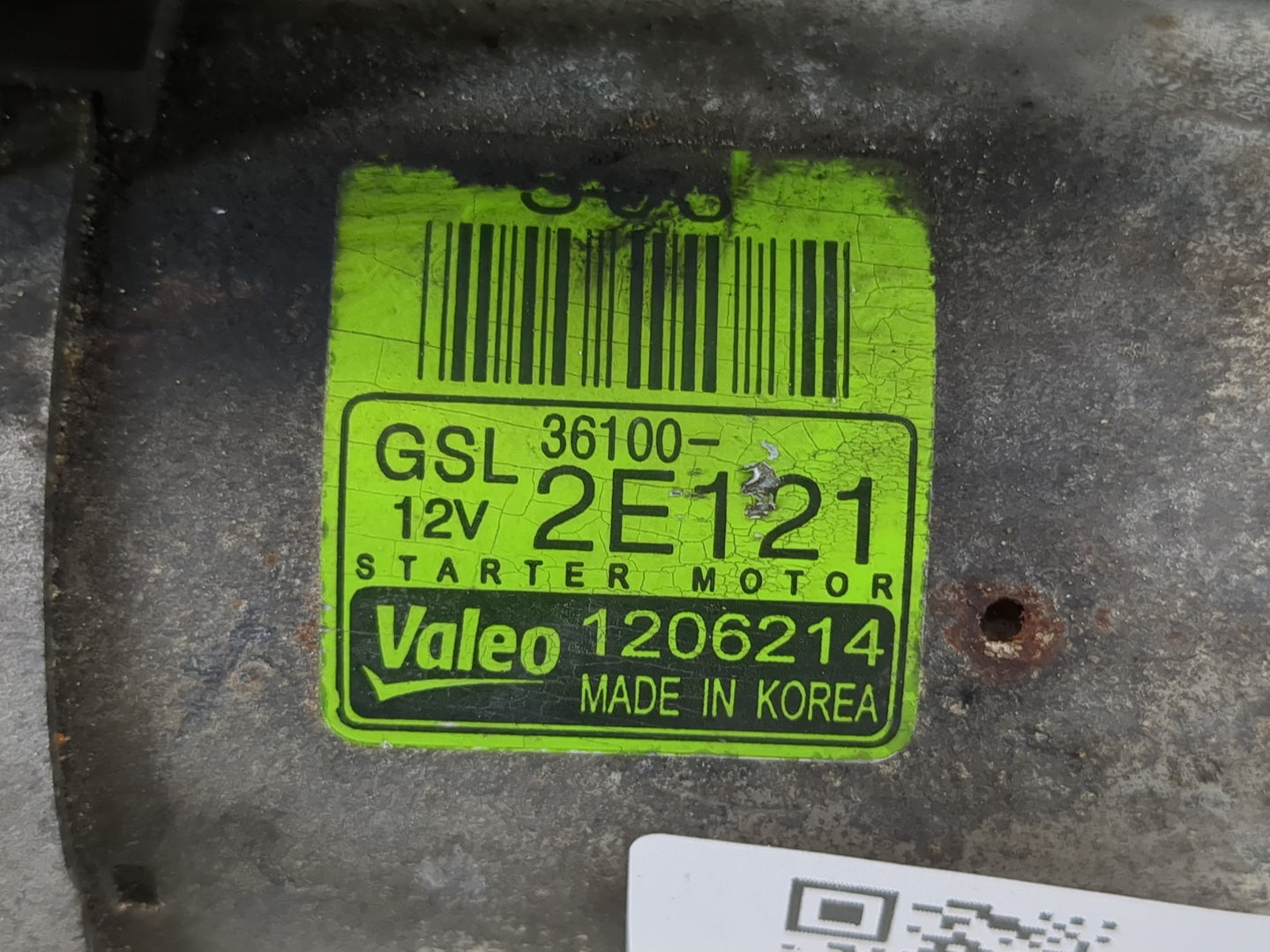 2016-2021 Kia Soul Car Starter Motor Solenoid OEM P/N:36100-2E121 Fits Fits 2013 2014 2016 2017 2018 2019 2020 2021 2022 OEM