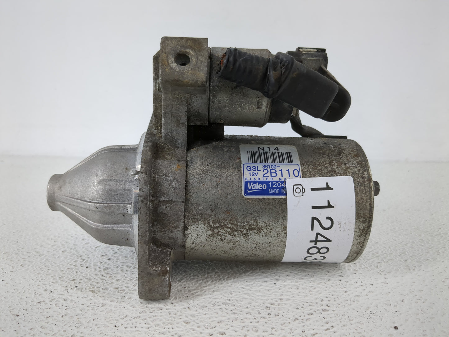 2014-2019 Kia Soul Car Starter Motor Solenoid OEM P/N:36100-2B110 Fits Fits 2014 2015 2016 2017 2018 2019 OEM Used Auto Part