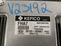 2016 Kia Soul PCM Engine Control Computer ECU ECM PCU OEM P/N:39133-2EHA7 Fits OEM Used Auto Parts - Oemusedautoparts1.com