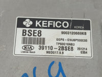 2016 Kia Soul PCM Engine Control Computer ECU ECM PCU OEM P/N:39110-2BSE8 Fits OEM Used Auto Parts - Oemusedautoparts1.com