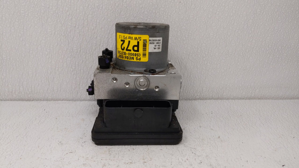 2016 Kia Soul Anti-Lock Brake ABS Pump Module Actuator OEM P/N:B2589-32520,58900-B2720 58900-B2720 Fits OEM Used Auto Parts 