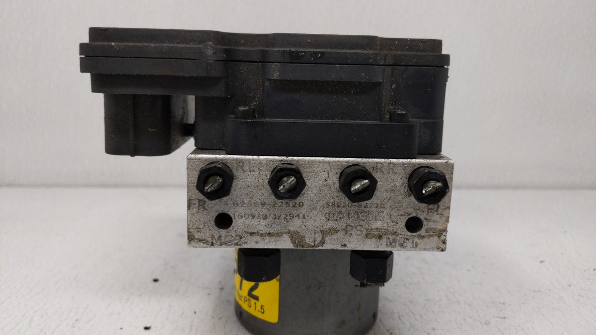 2016 Kia Soul Anti-Lock Brake ABS Pump Module Actuator OEM P/N:B2589-32520,58900-B2720 58900-B2720 Fits OEM Used Auto Parts 