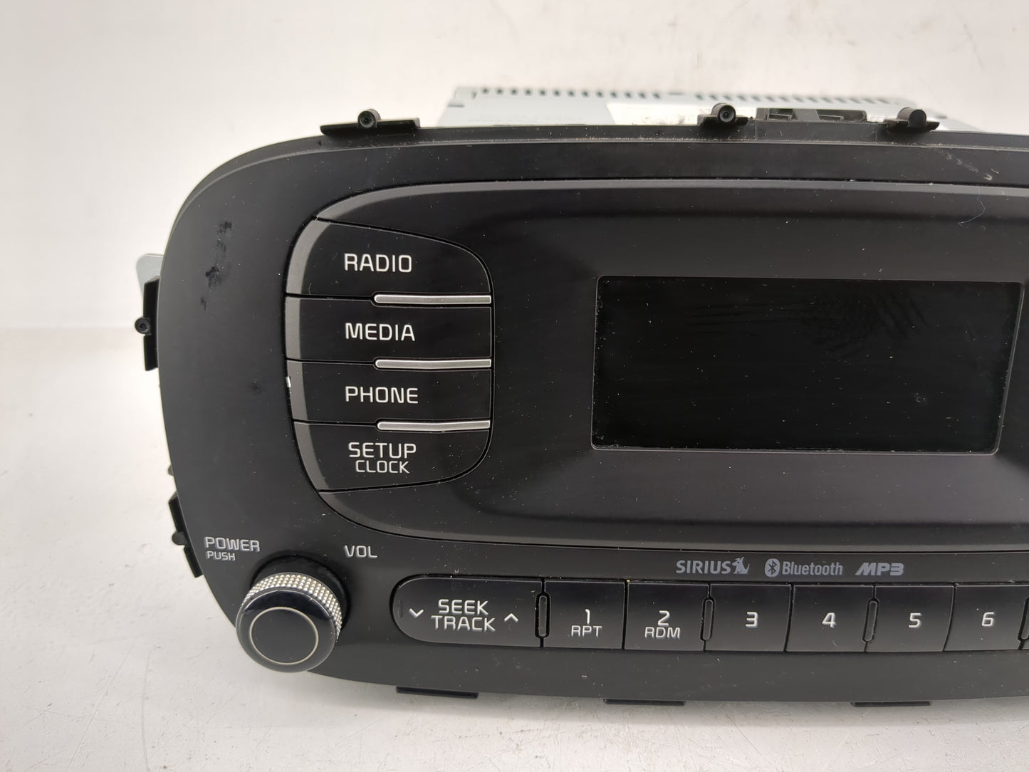 2014-2016 Kia Soul Radio AM FM Cd Player Receiver Replacement P/N:96170-B2090CA Fits Fits 2014 2015 2016 OEM Used Auto Parts