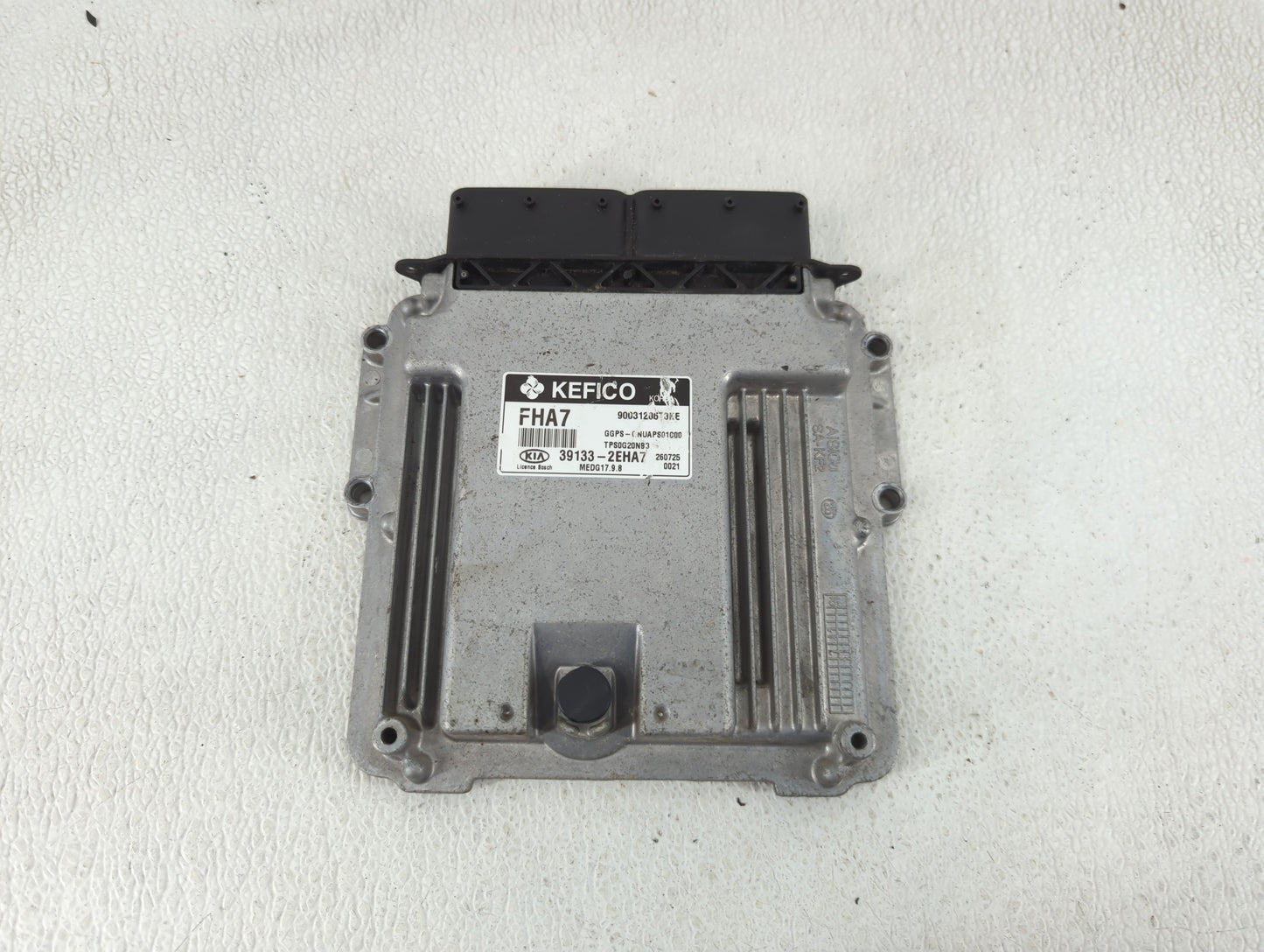 2016 Kia Soul PCM Engine Control Computer ECU ECM PCU OEM P/N:39133-2EHA7 Fits OEM Used Auto Parts - Oemusedautoparts1.com