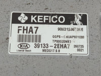 2016 Kia Soul PCM Engine Control Computer ECU ECM PCU OEM P/N:39133-2EHA7 Fits OEM Used Auto Parts - Oemusedautoparts1.com