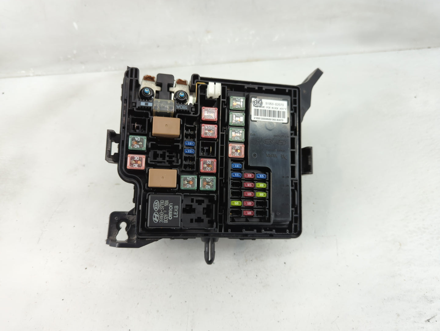 2016 Kia Soul Fusebox Fuse Box Panel Relay Module P/N:91950-B2280 Fits OEM Used Auto Parts - Oemusedautoparts1.com