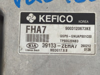 2016 Kia Soul PCM Engine Control Computer ECU ECM PCU OEM P/N:39133-2EHA7 Fits OEM Used Auto Parts - Oemusedautoparts1.com