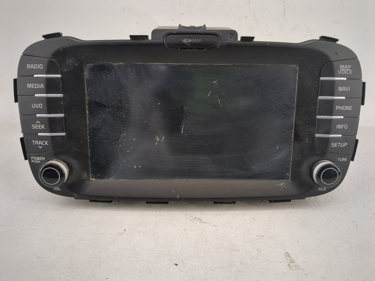 2016 Kia Soul Radio AM FM Cd Player Receiver Replacement P/N:96560-B2212CA Fits OEM Used Auto Parts - Oemusedautoparts1.com