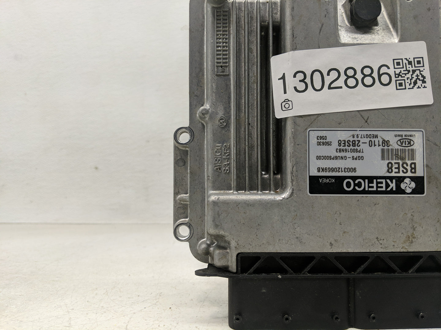 2016 Kia Soul PCM Engine Control Computer ECU ECM PCU OEM P/N:39110-2BSE8 Fits OEM Used Auto Parts - Oemusedautoparts1.com