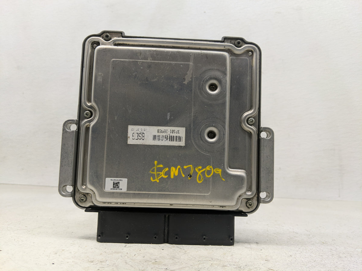 2016 Kia Soul PCM Engine Control Computer ECU ECM PCU OEM P/N:39110-2BSE8 OEM Used Auto Parts - Oemusedautoparts1.com