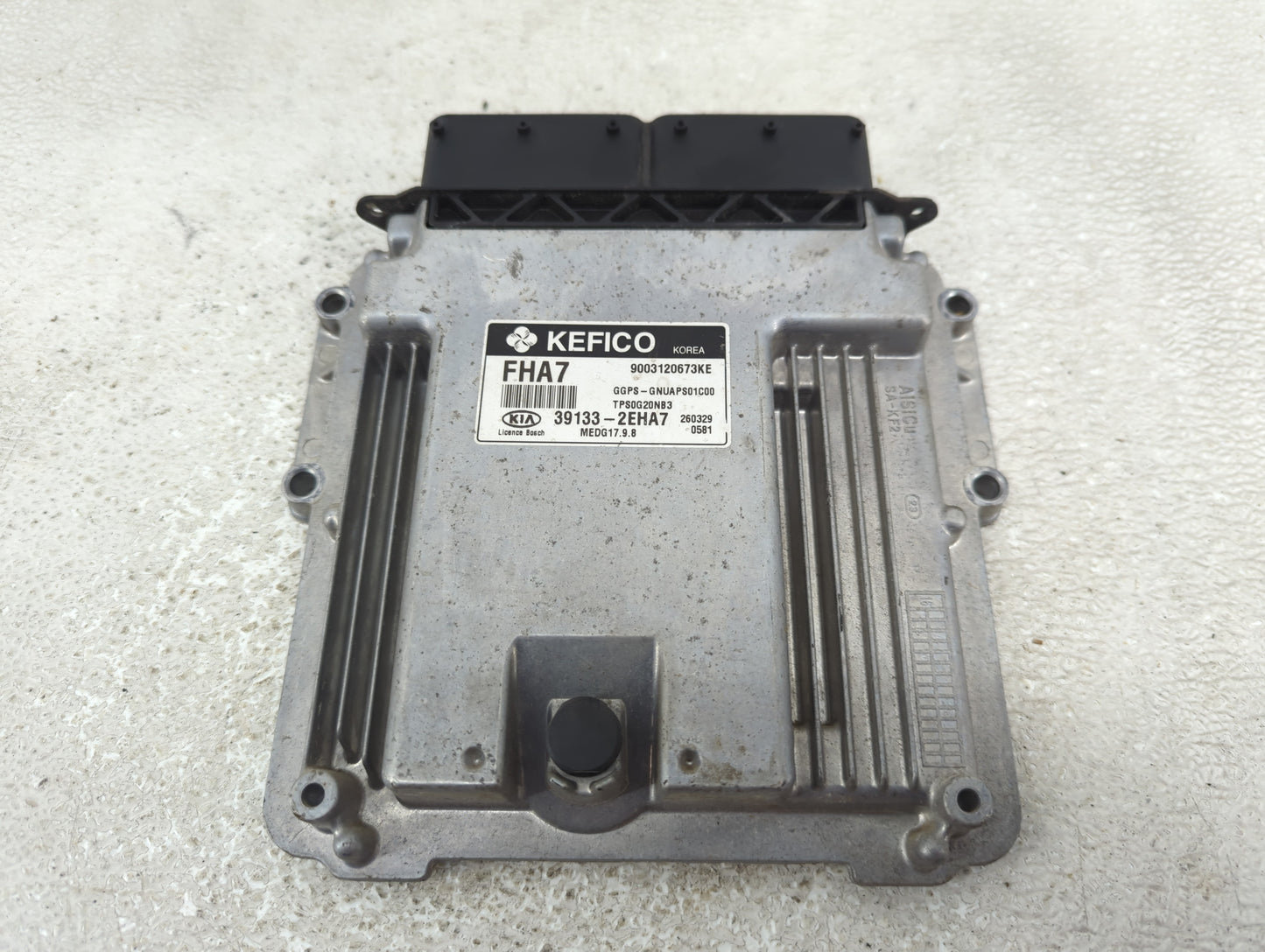 2016 Kia Soul PCM Engine Control Computer ECU ECM PCU OEM P/N:9003120673KE 39133-2EHA7 Fits OEM Used Auto Parts - Oemusedaut